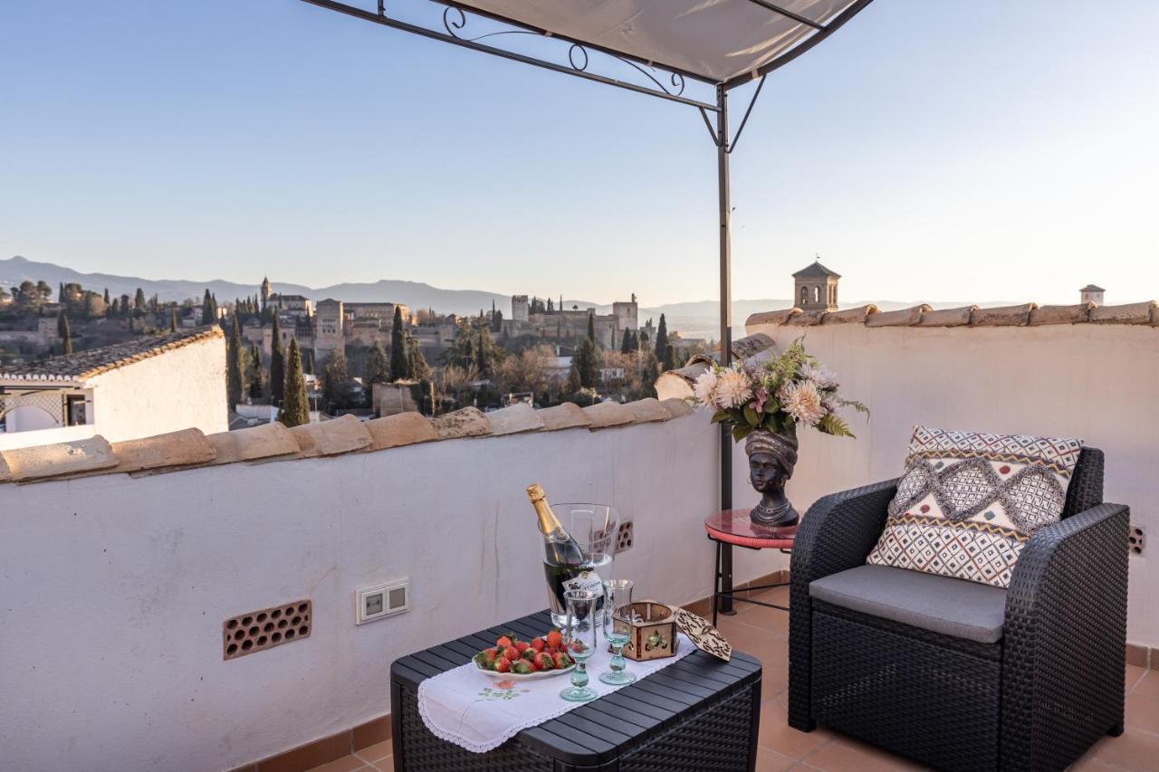 Villa Luxury Alhambra Penthouse Collection Sacromonte Granada Exterior foto