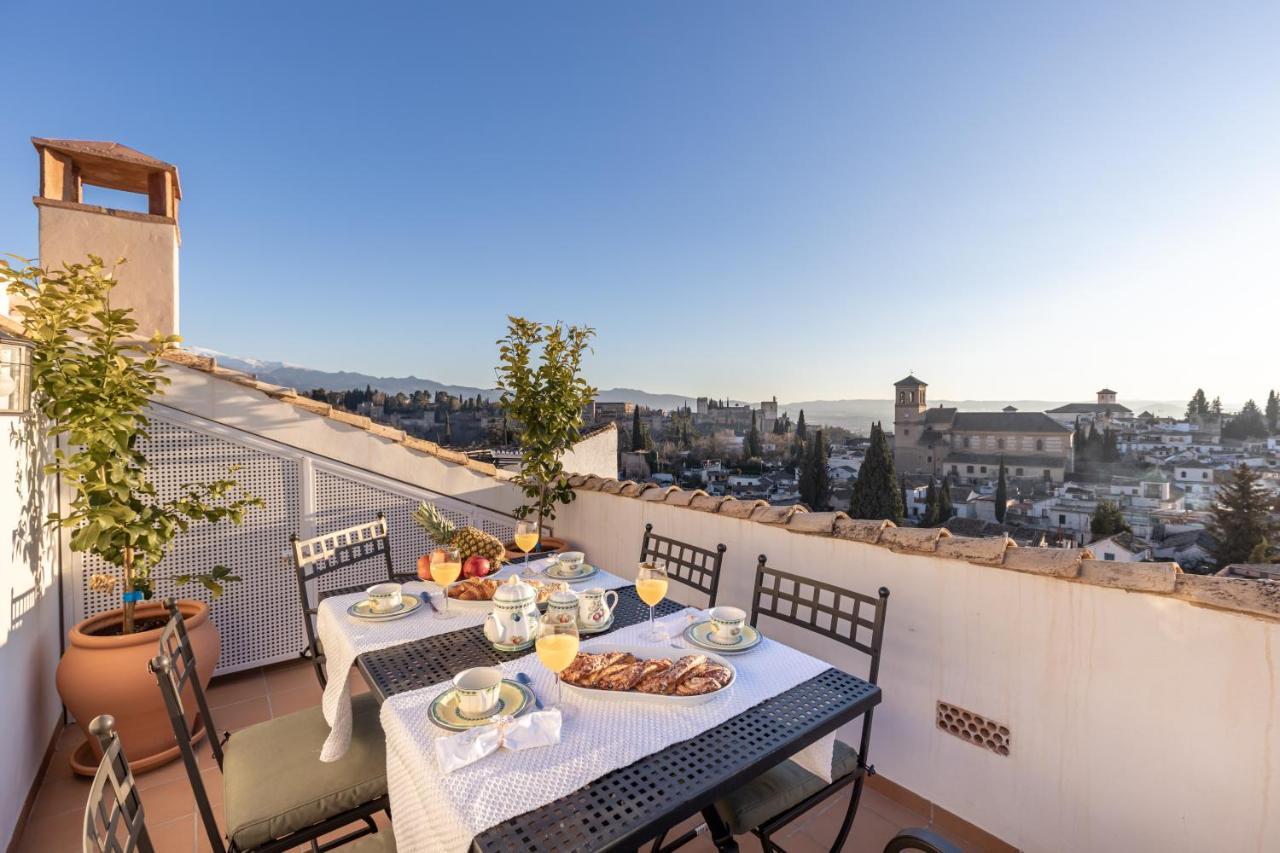 Villa Luxury Alhambra Penthouse Collection Sacromonte Granada Exterior foto