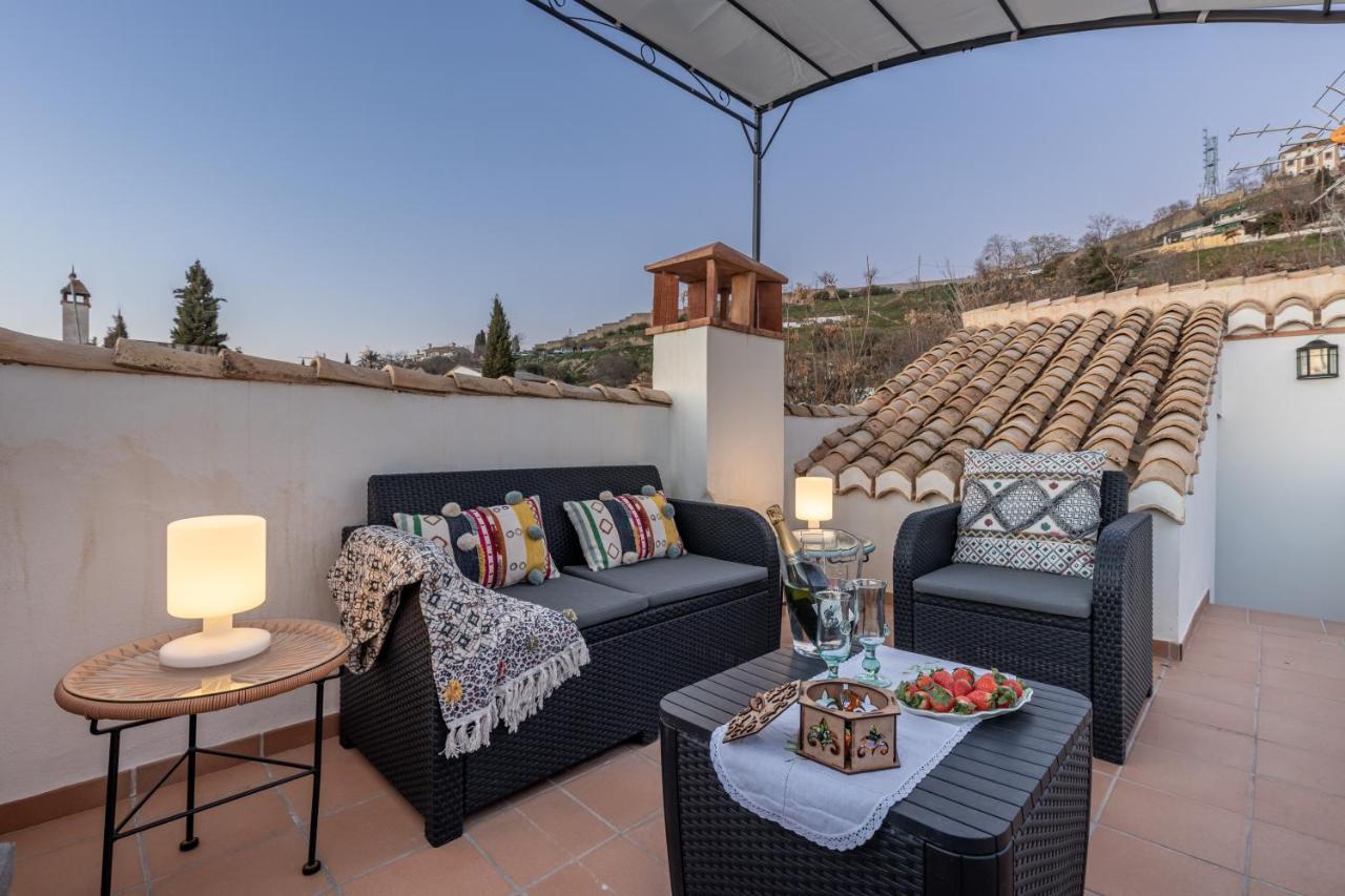 Villa Luxury Alhambra Penthouse Collection Sacromonte Granada Exterior foto
