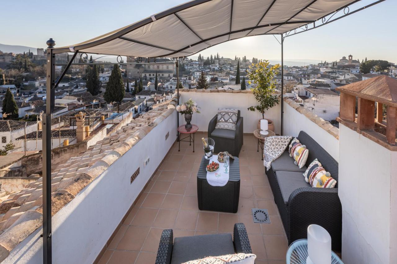 Villa Luxury Alhambra Penthouse Collection Sacromonte Granada Exterior foto