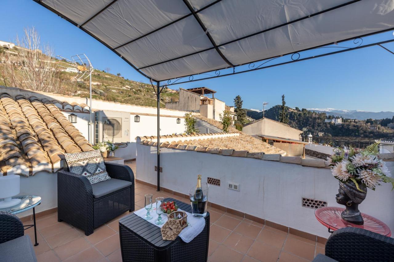 Villa Luxury Alhambra Penthouse Collection Sacromonte Granada Exterior foto