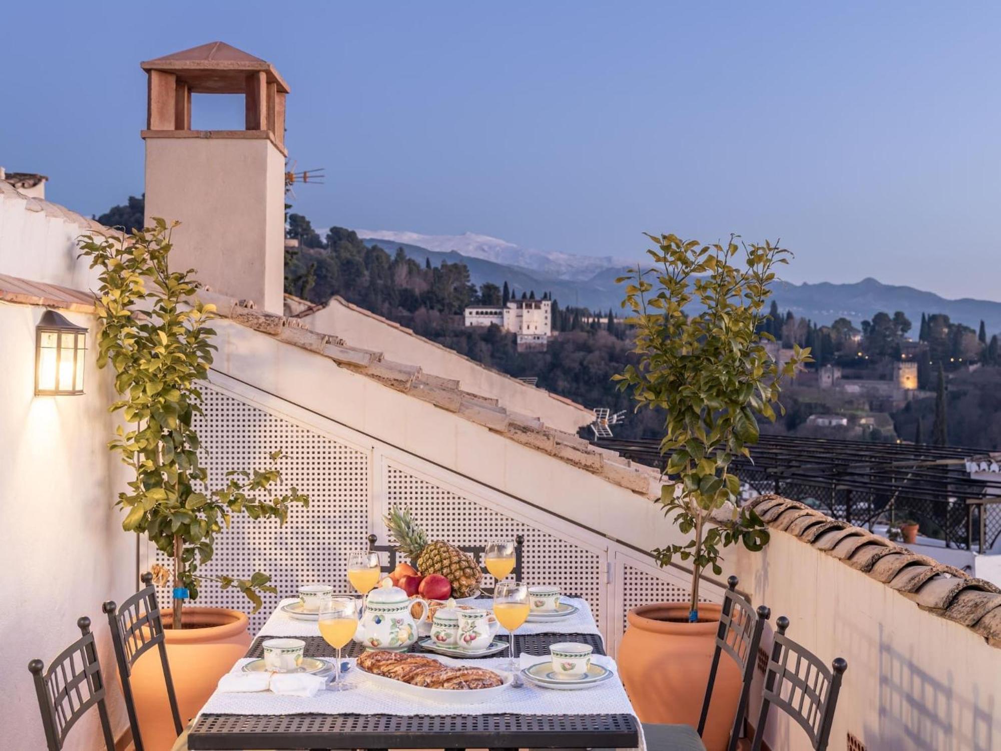 Villa Luxury Alhambra Penthouse Collection Sacromonte Granada Exterior foto
