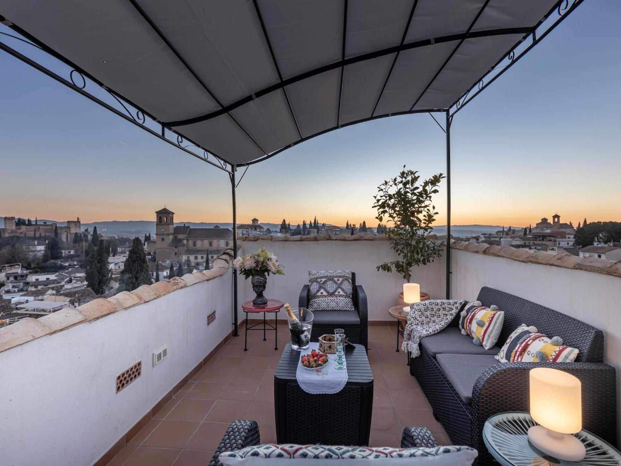 Villa Luxury Alhambra Penthouse Collection Sacromonte Granada Exterior foto