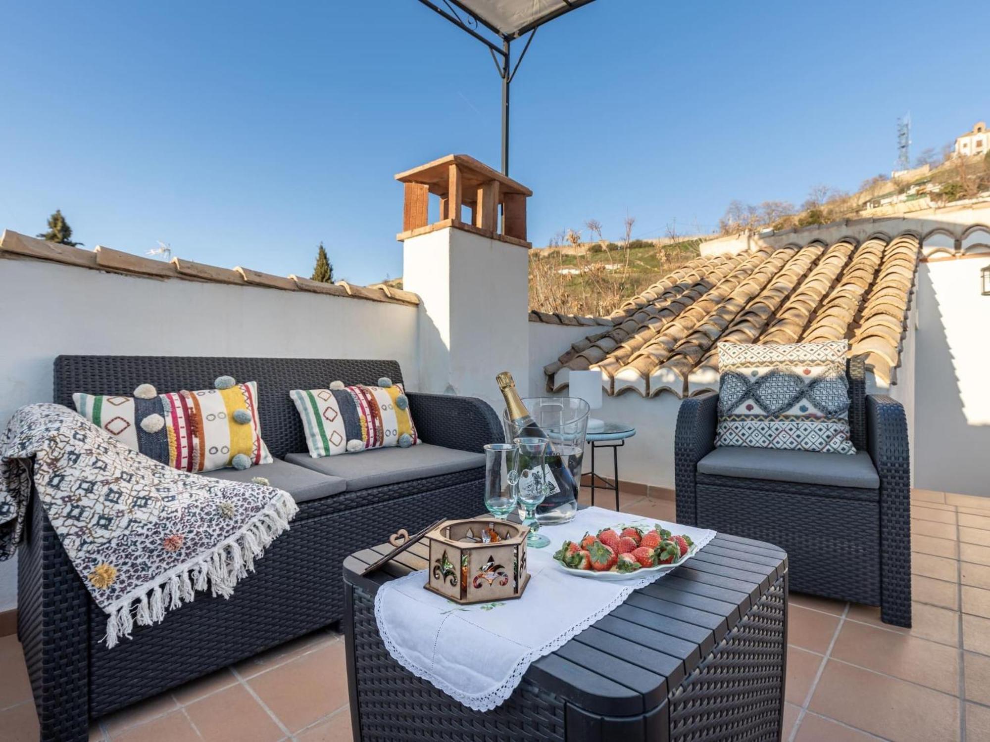Villa Luxury Alhambra Penthouse Collection Sacromonte Granada Exterior foto