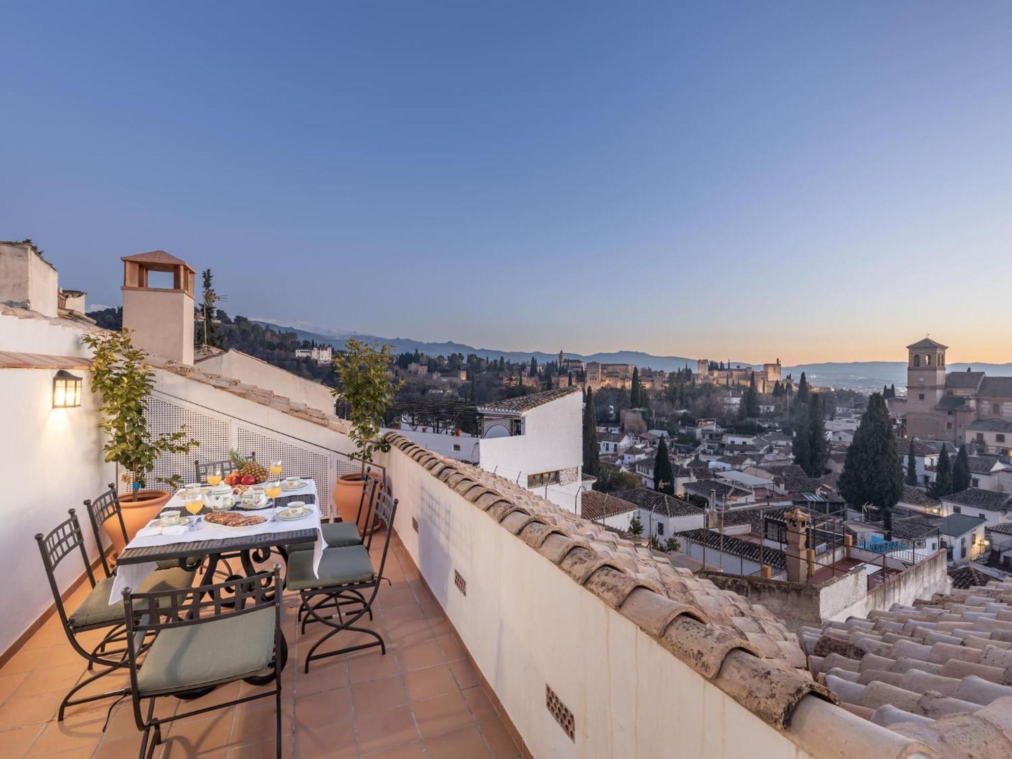 Villa Luxury Alhambra Penthouse Collection Sacromonte Granada Exterior foto
