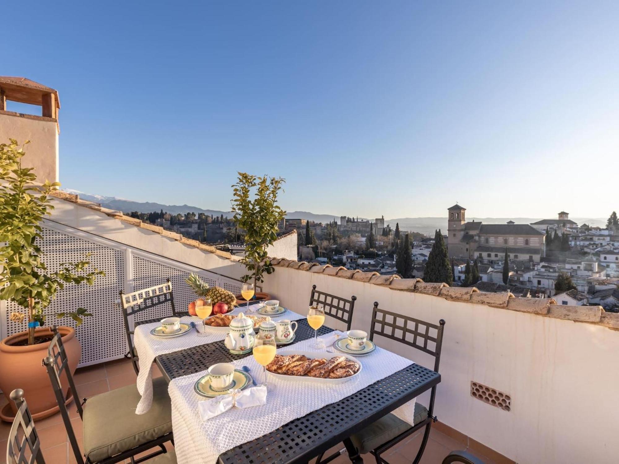 Villa Luxury Alhambra Penthouse Collection Sacromonte Granada Exterior foto