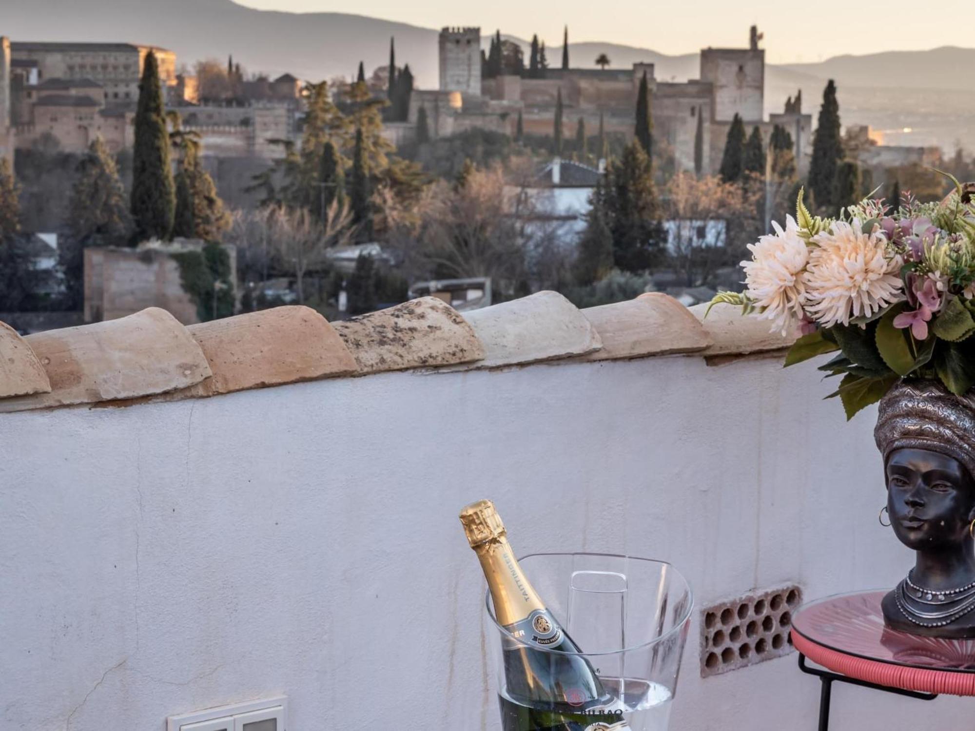 Villa Luxury Alhambra Penthouse Collection Sacromonte Granada Exterior foto