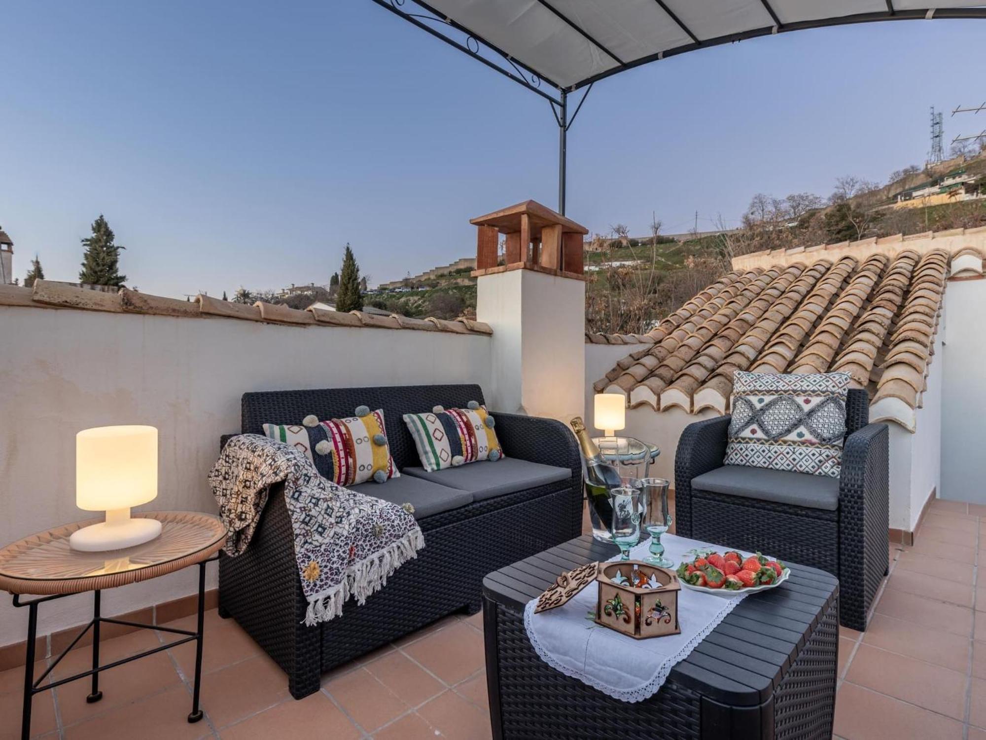 Villa Luxury Alhambra Penthouse Collection Sacromonte Granada Exterior foto