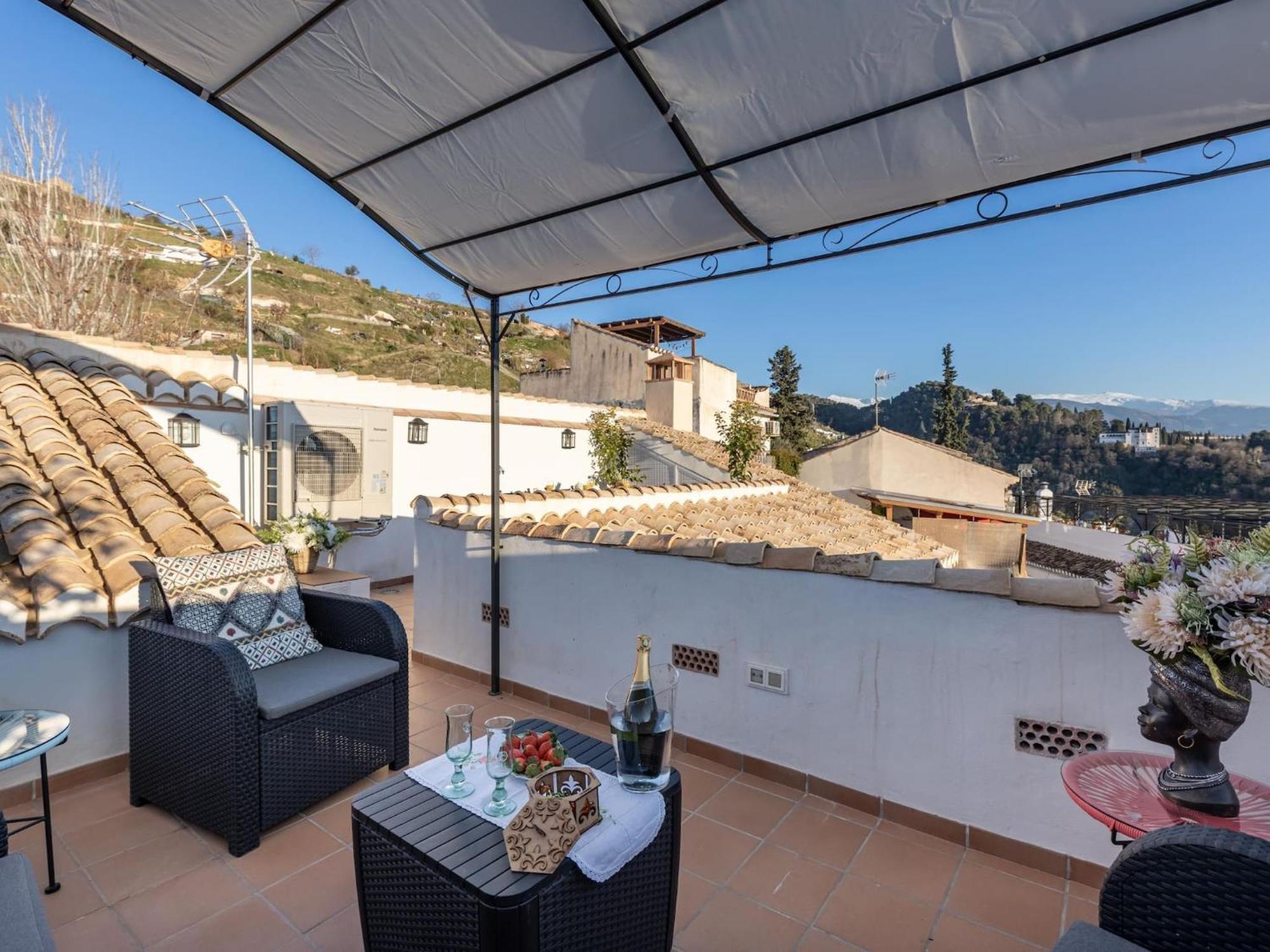 Villa Luxury Alhambra Penthouse Collection Sacromonte Granada Exterior foto