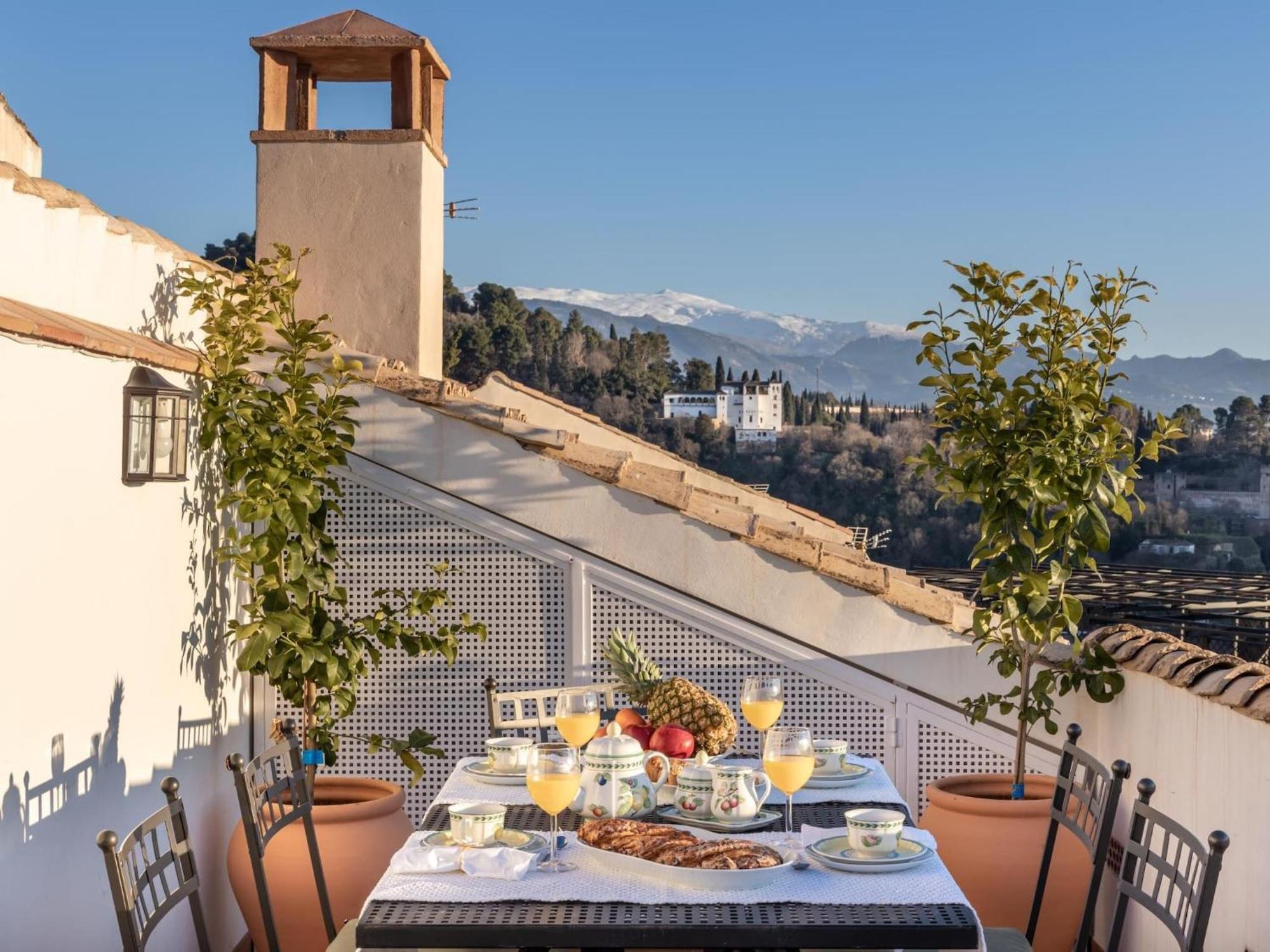 Villa Luxury Alhambra Penthouse Collection Sacromonte Granada Exterior foto
